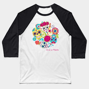 Day of the Dead Baseball T-Shirt